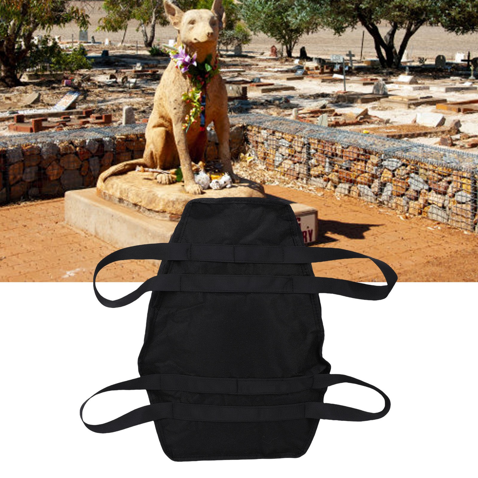 Pet Casket Body Bag Non Woven Fabric Biodegradable Burial Pouch For Animals