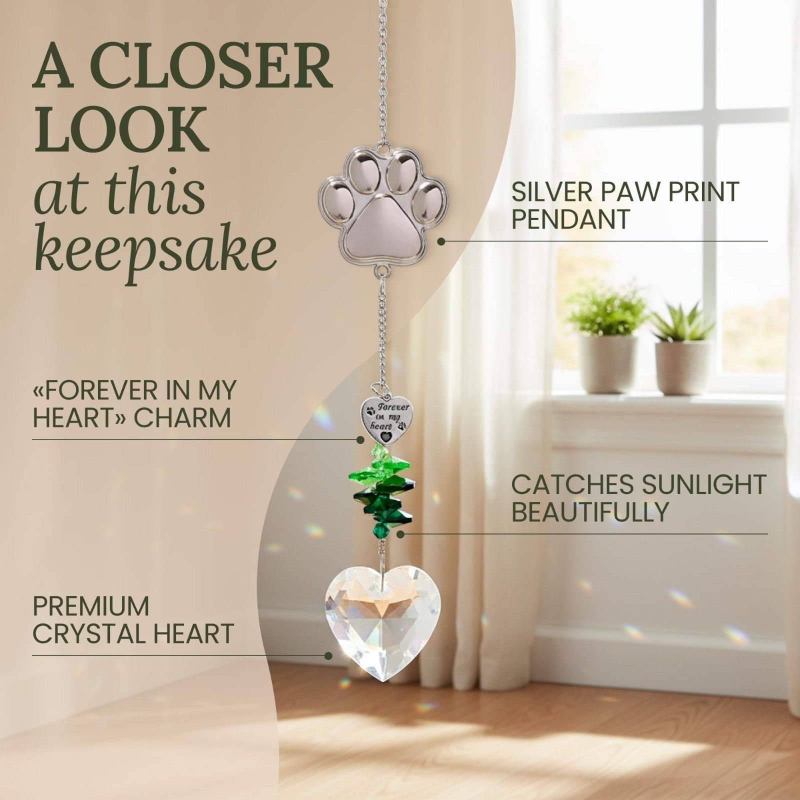 Pet Loss Sympathy Gift – Dog Memorial Keepsake, Pet Memorial Gifts for Dogs