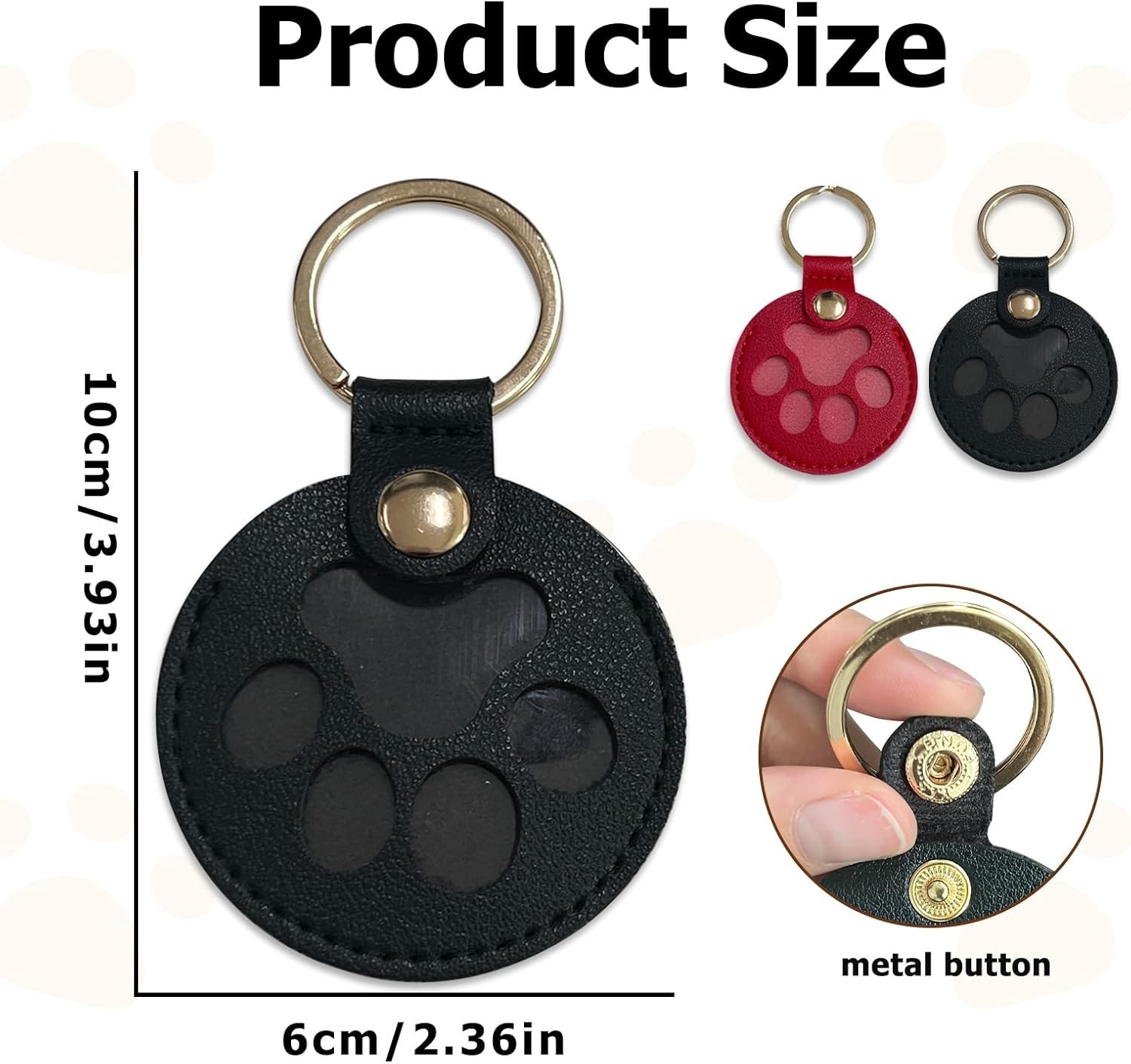Duuclume Personalized Pet Hair Keepsake Box for Dog, Pet Hair Storage Pouch F