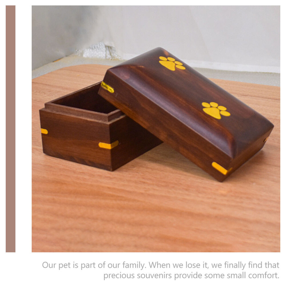 Large Memorial Funeral Cremation Decorative Pet Urn Cat Dog Home