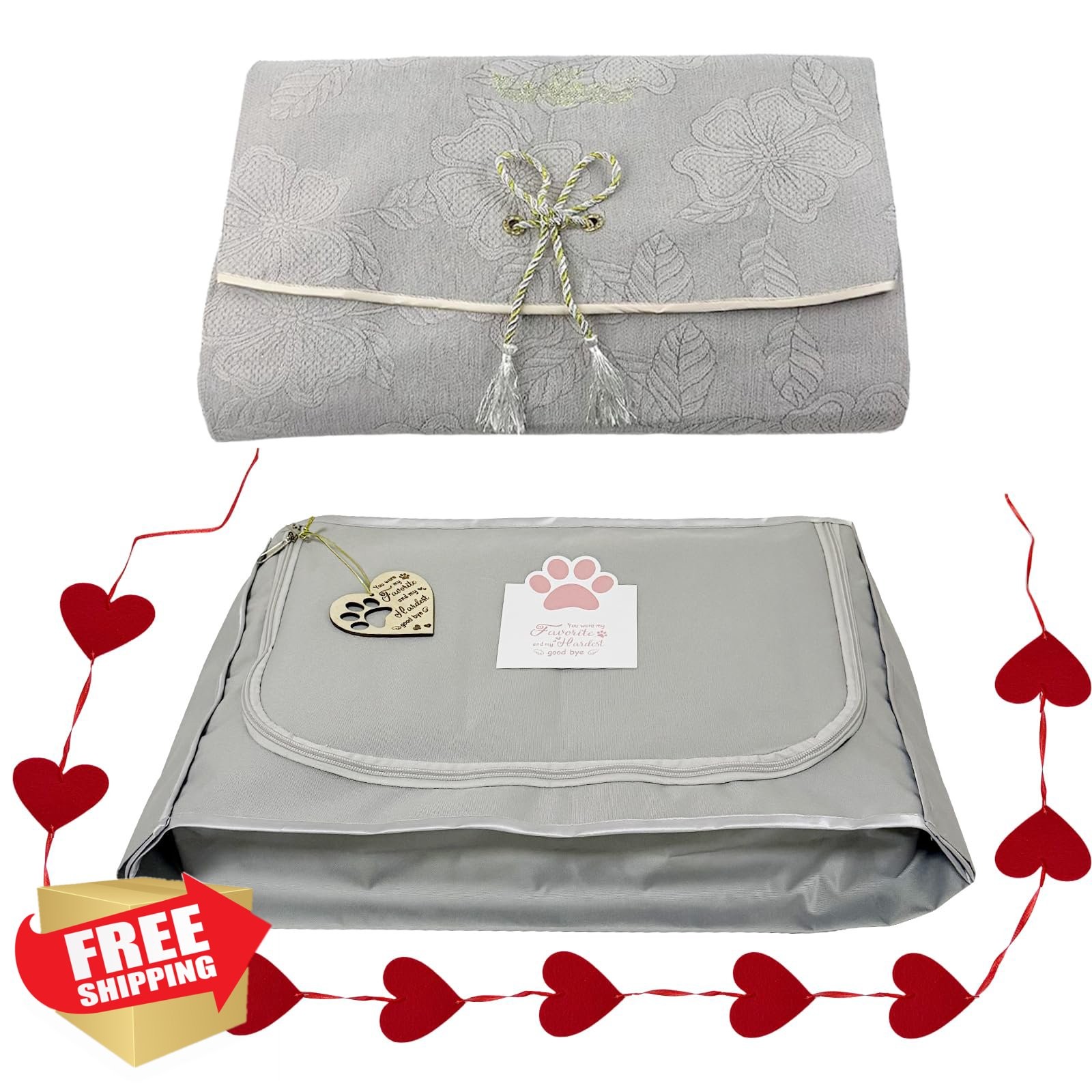 LZHTIME Pet Burial, Eco Friendly Pet Body Bag Suitable for All Kinds of Pets …