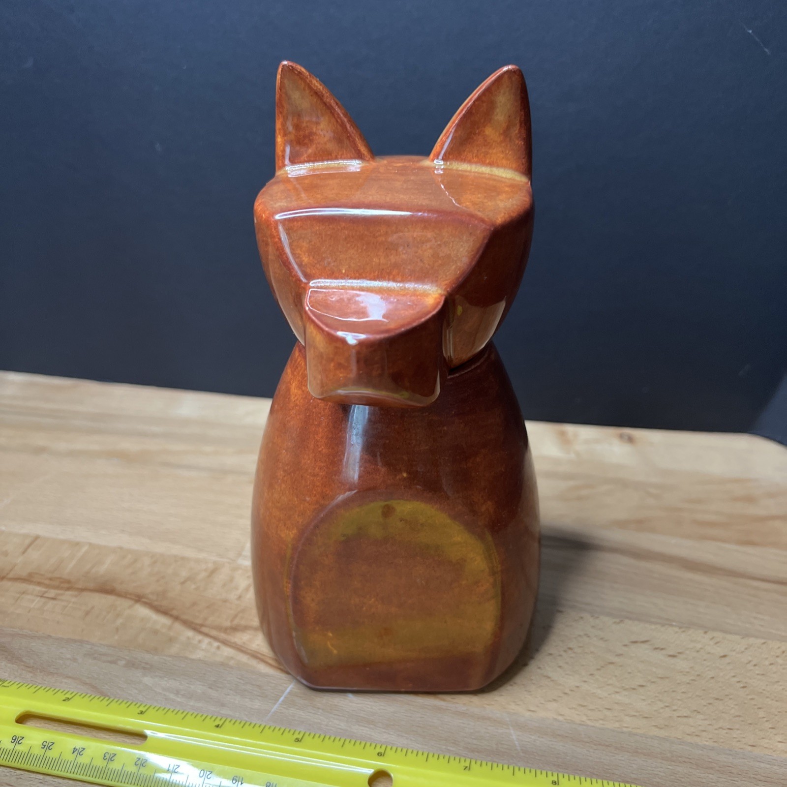 Small Anubis Dog Urn Handmade By Charm Ceramics – Pet Memorial