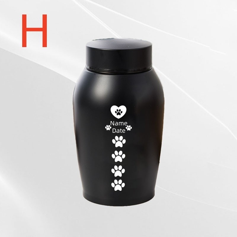 Custom Engraved Pet Urn for Ashes, Personalized Dog & Cat Memorial Cremation Urn