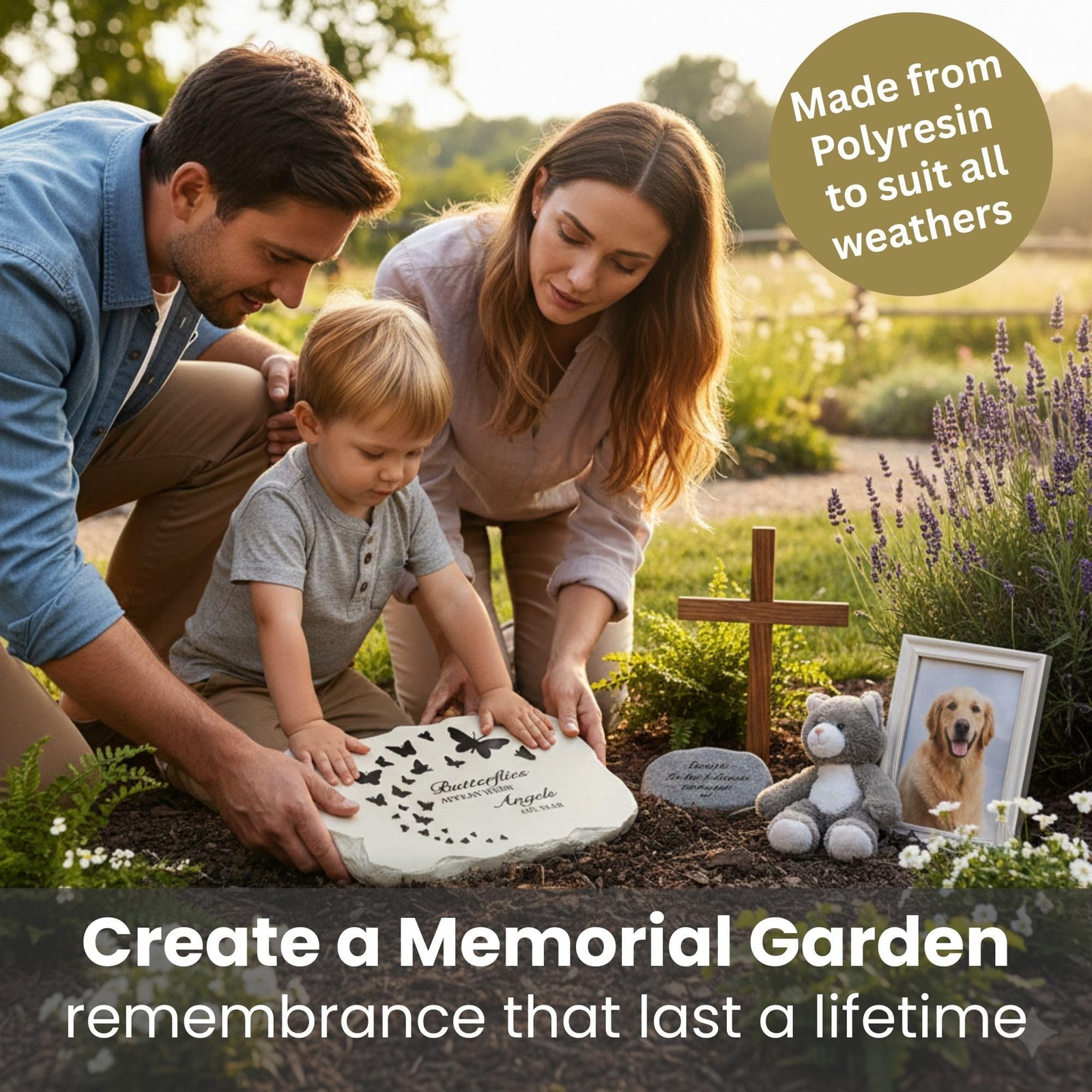 Memorial Stones for Loved Ones Outside – Memorial Garden Stones in Memory of …