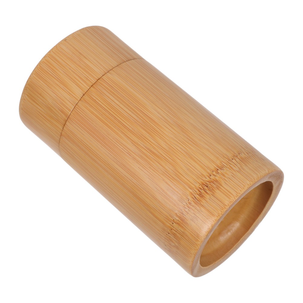 One Reusable Bamboo Dog Ashes Holder Brown Pet Cremation Urn