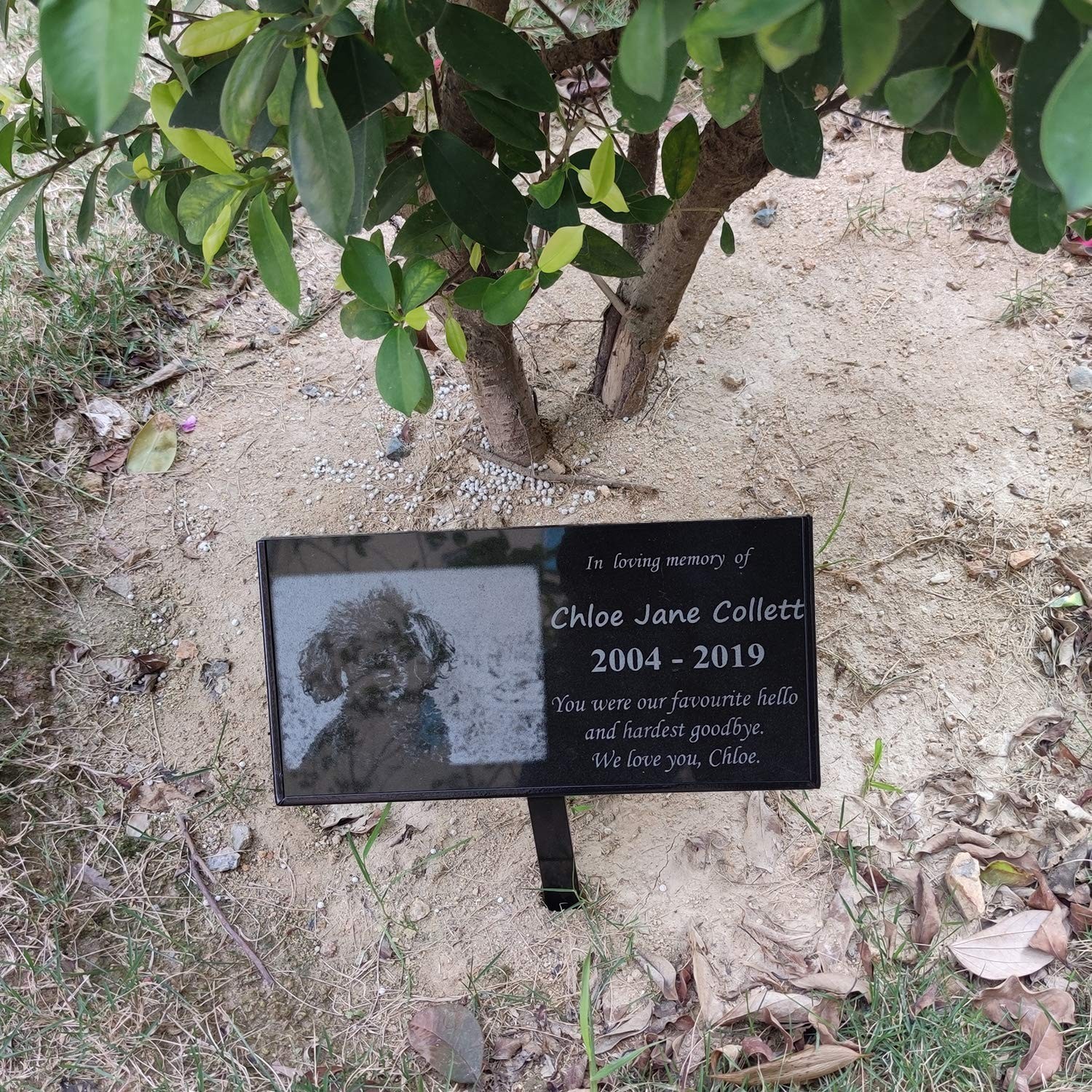 Grave Marker Stand for 12″x6″ Memorial Stones – Durable Holder for Loved Ones