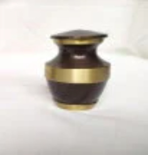 Handcrafted Beautiful PET URN Memorial 5x5x7.5 cm Modern Design ITC1031
