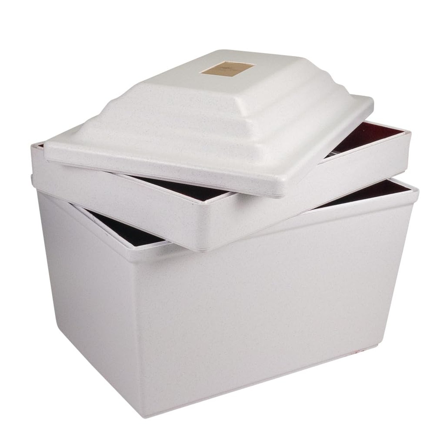 Fortress Urn Vault Double in White, Urn Vault for Two, Companion Urn Vault fo…