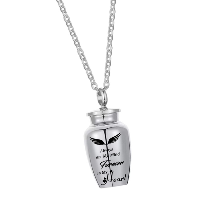 Pet Cremation Jewelry For Dog/Cats Ashes Memorial Lockets Urn Necklace Keepsakes
