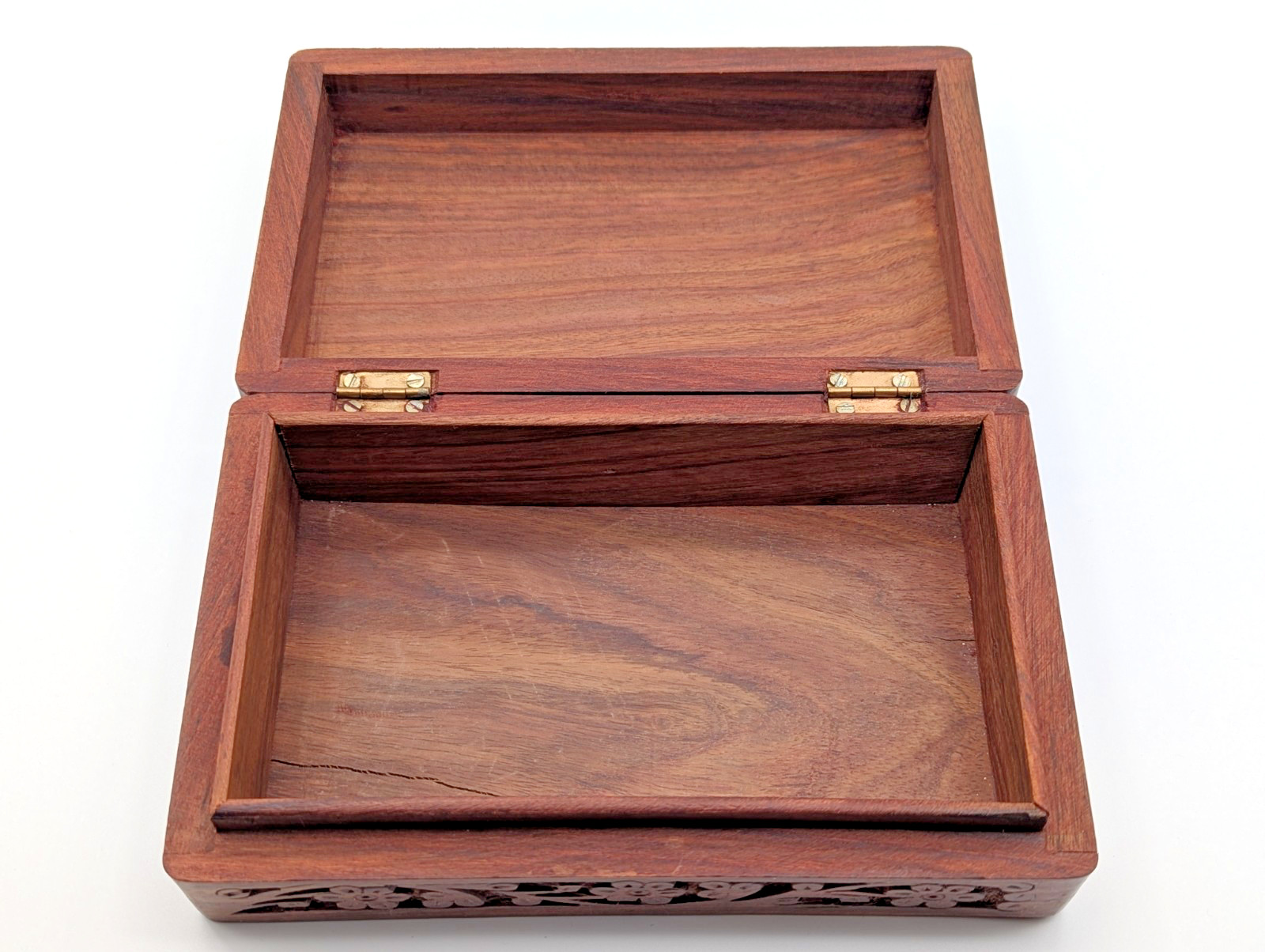 Handcrafted Rosewood Cremation Urn Small Pet Ashes Cat Dog Tree Of Life Keepsake