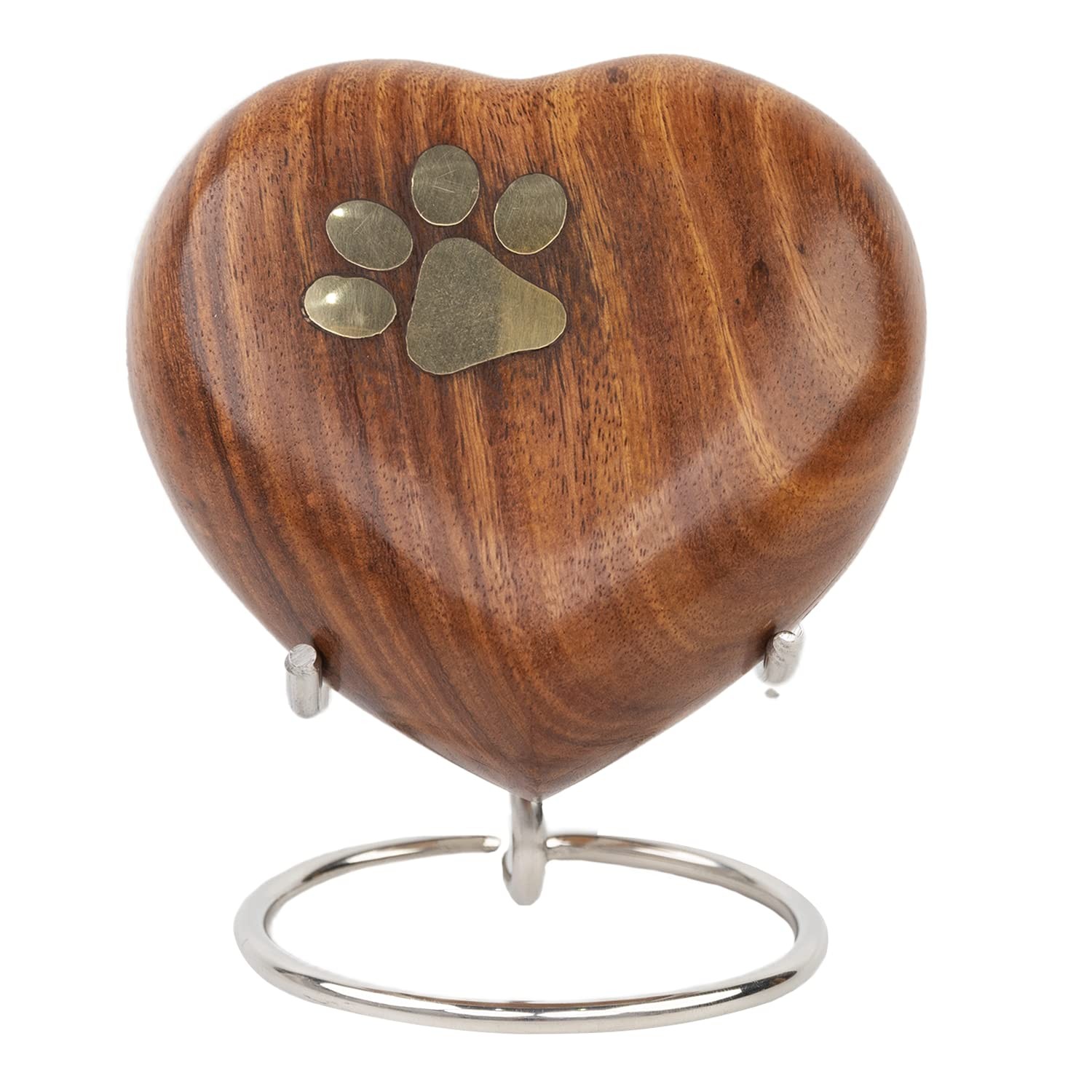 Stonlif Pet Memorial Wood Urns For Dog Or Cat Ashessmall 3 Cubic Inches Wooden