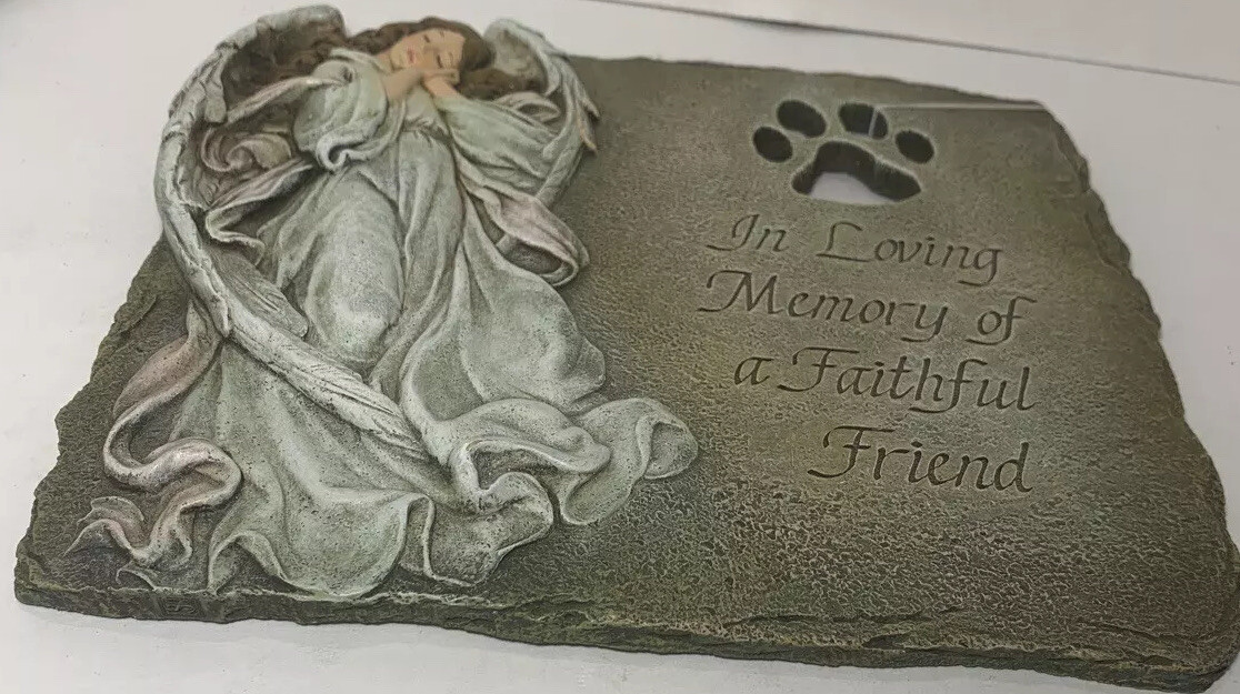 9″H PET MEMORIAL GARDEN STONE