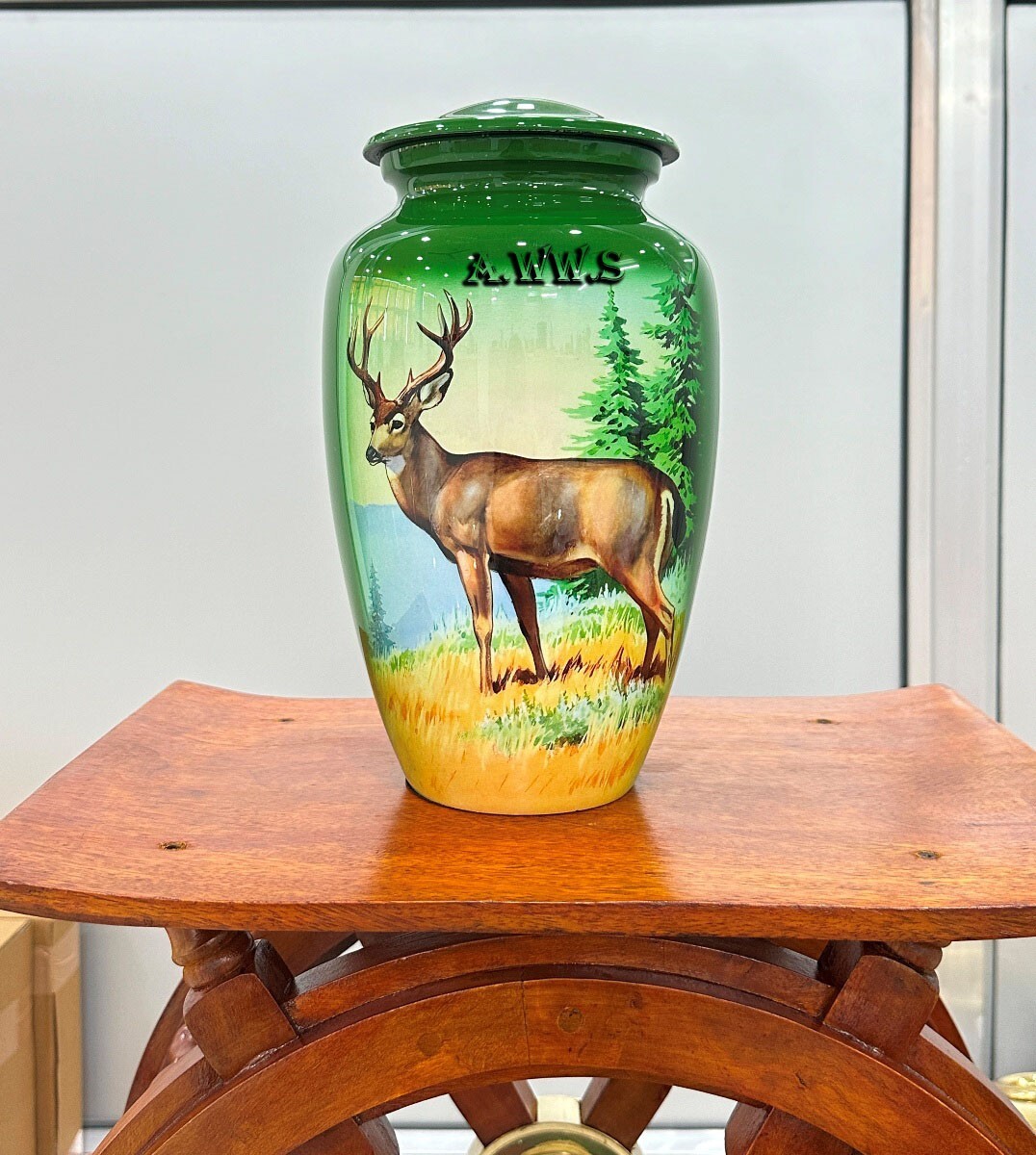 Cremation Urn Memorial Jar Pot Container | Full Size Urn for Funeral Ashes