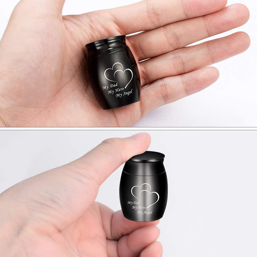 Keepsake Cremation Urn Heart Mini Cremation Urns for Ashes Memorial Ashes Holder