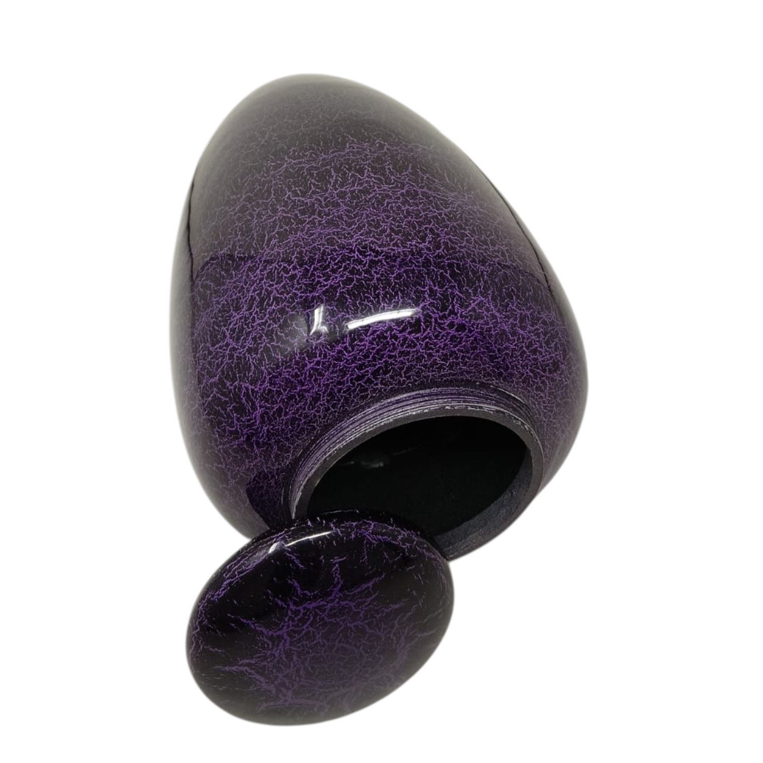 Decorative Purple for Human Ashes Adult Female 10 Inch Cremation Urns for Women