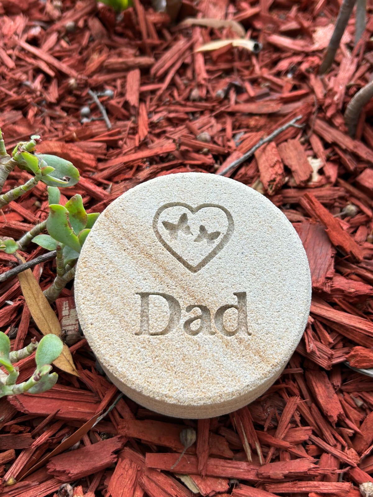 Memorial Keepsake – Personalised Sand stone