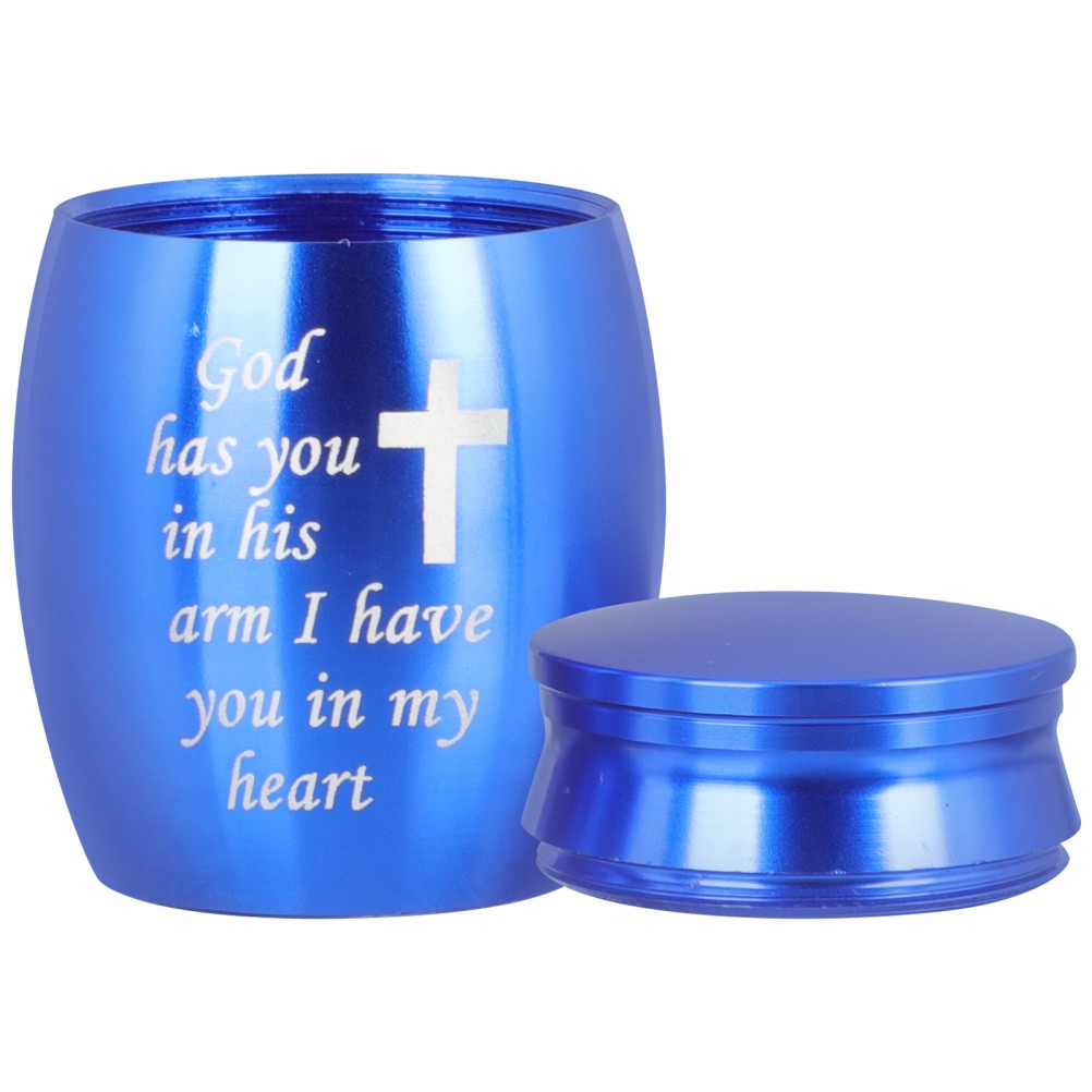 Cinerary Urn Metal Pet Cremation Urn for Ash Storage Memorial Keepsake 1Pack