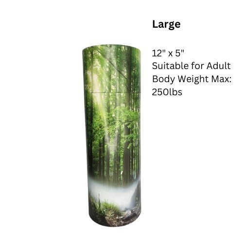 Scattering Tube Biodegradable Cremation Urn for Human / Pet Ashes