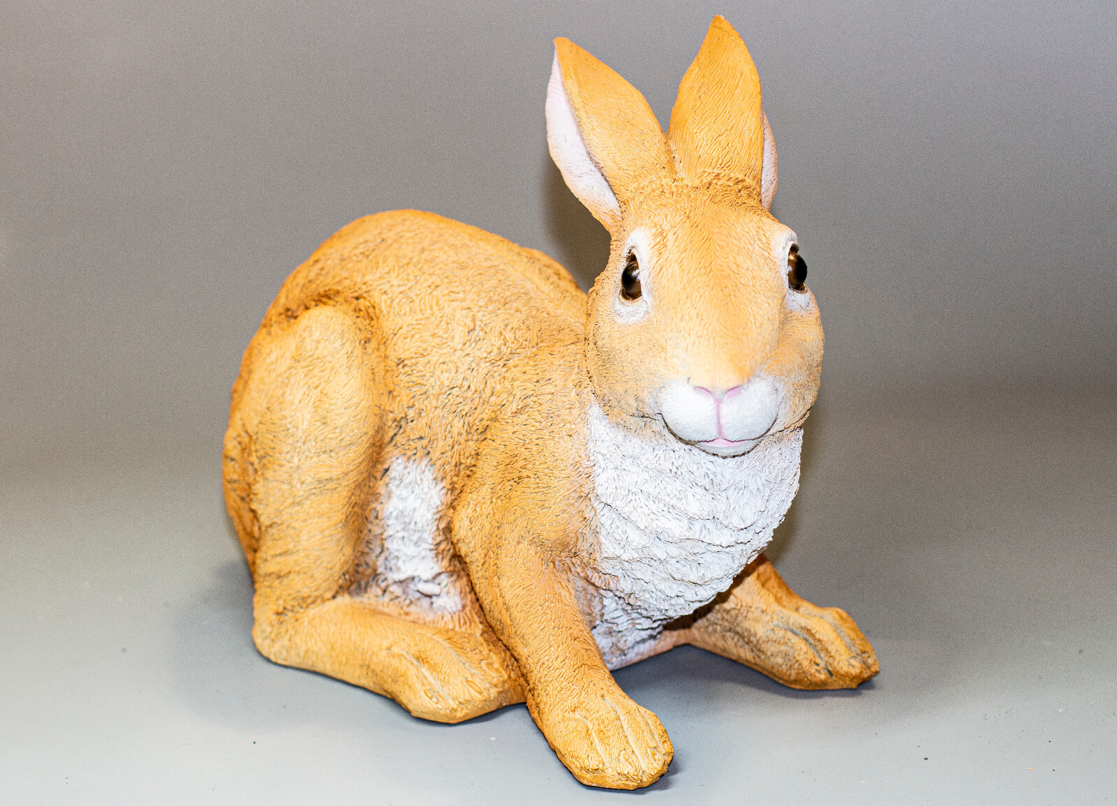 Pet Cremation Urn Bunny Rabbit Statue Memorial Animal Grave Decor Unique Casket