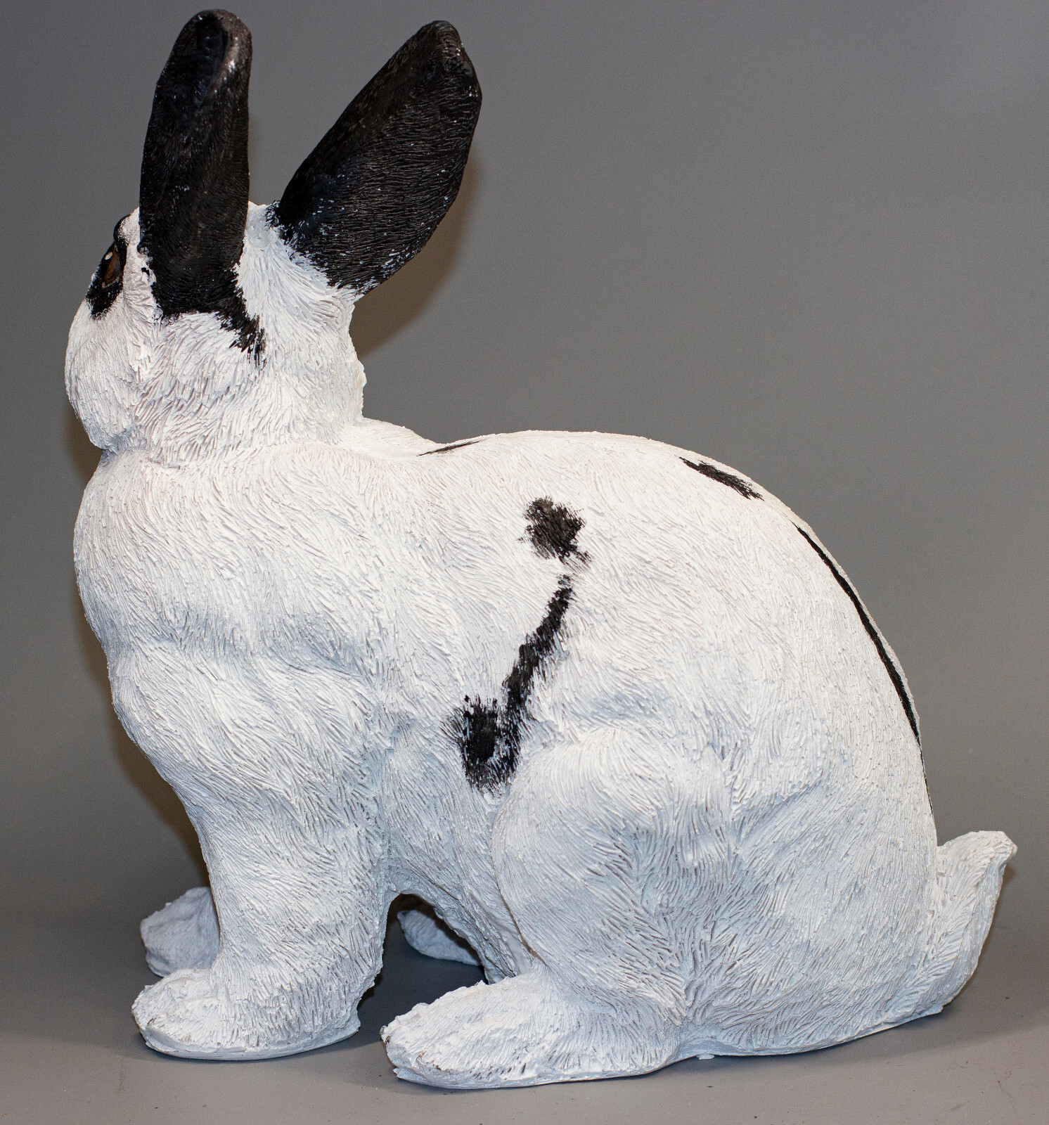 Large Rabbit Cremation Urn Bunny Ashes Memorial Statue Unique Funeral Casket Art