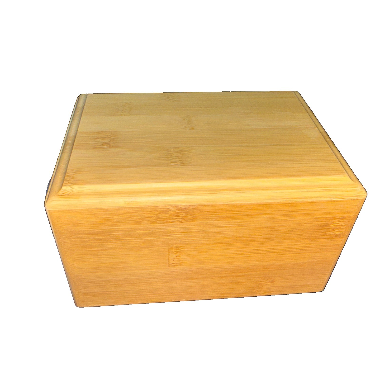 Silicute Pet Urn Wood Box 8x4x5 ashes cremation Bamboo Memorial Funeral Pets New