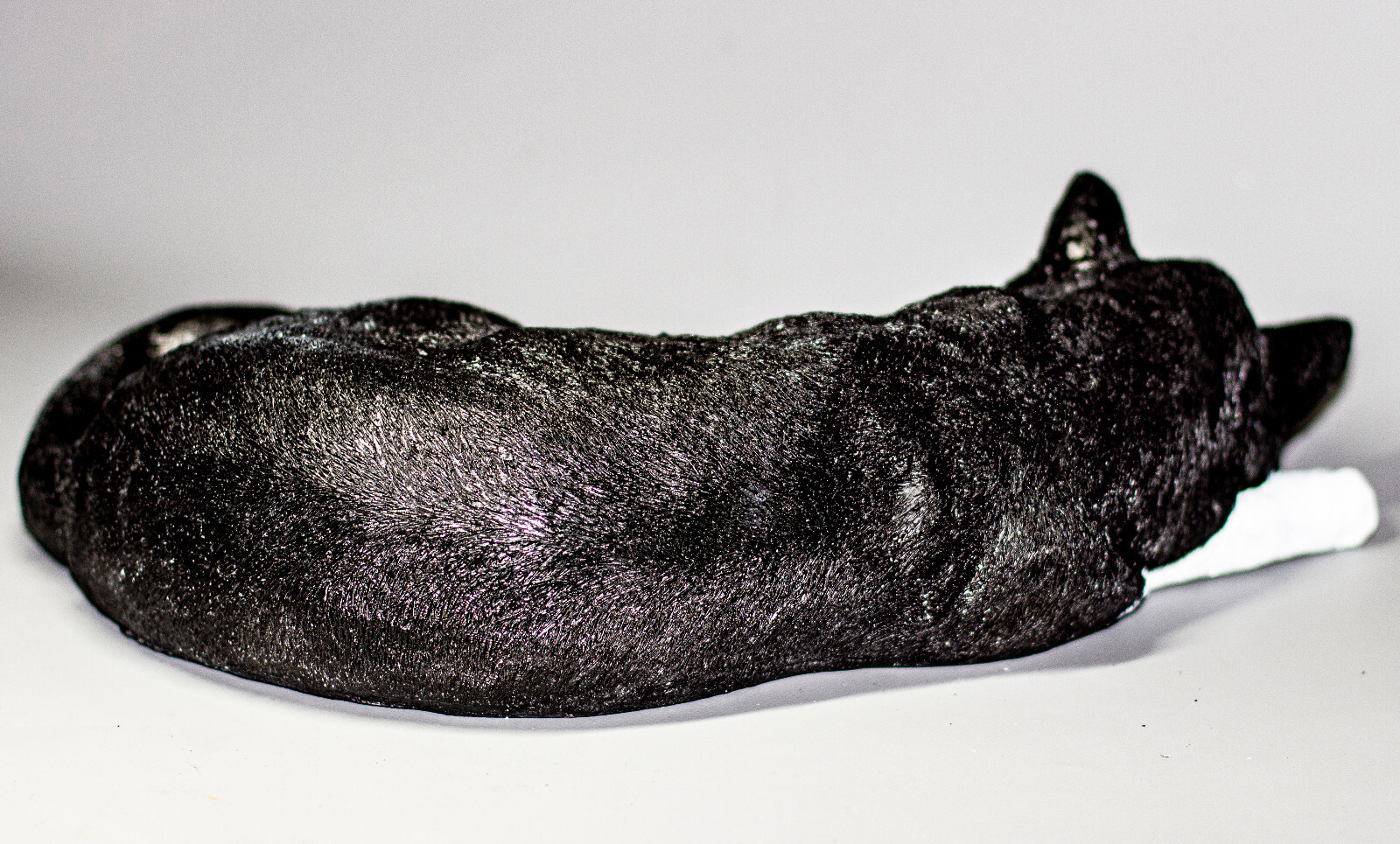 Tuxedo Cat Urn Pet Ashes Memorial Keepsake Cremation Sculpture Funeral Figurines