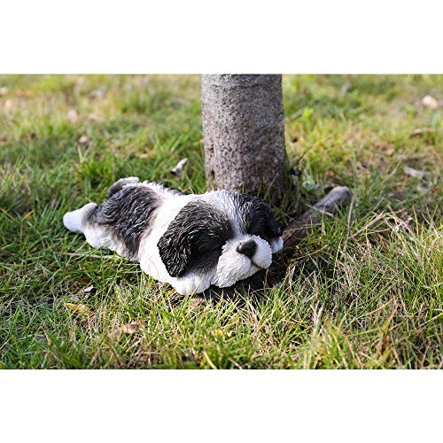 Hi- Line Gift 87710-J Shih Tzu Puppy Sleeping Pet Pals Statue