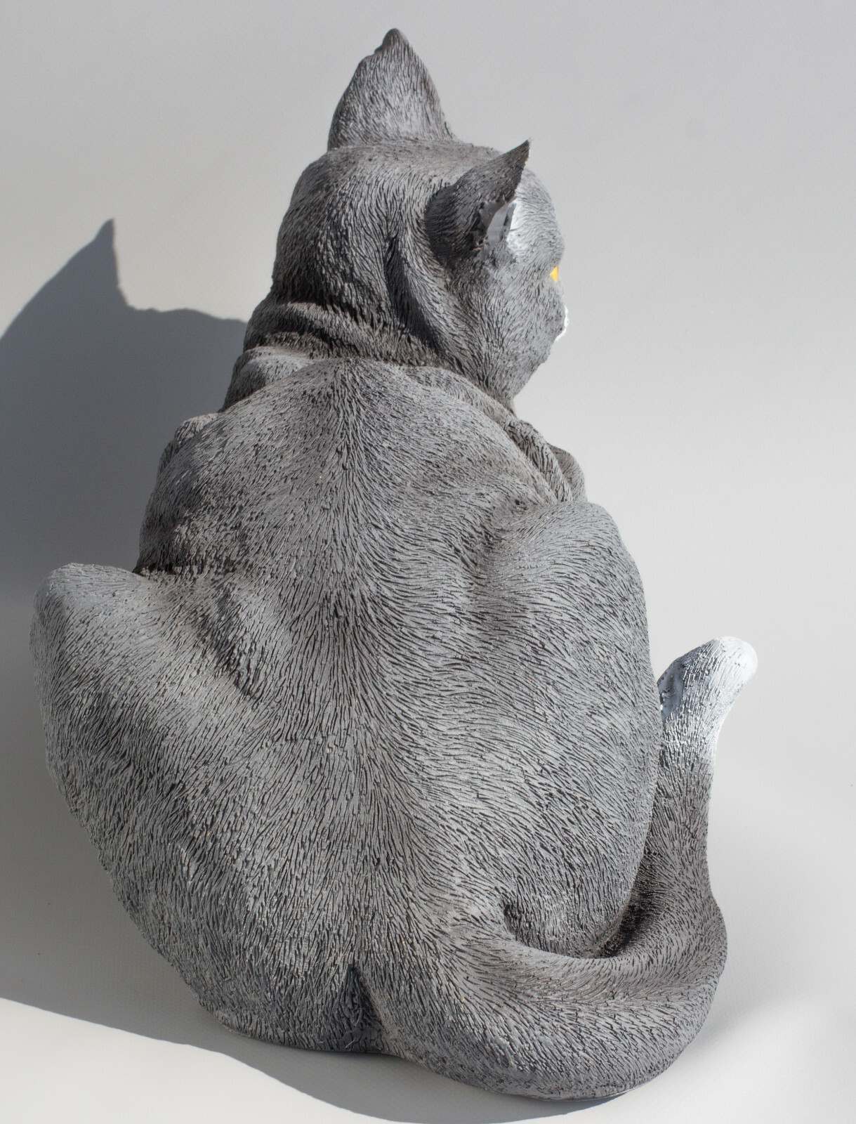 Cat Urn for Ashes Memorial Pet Cremation Statue Funeral Grave Ornament Monument