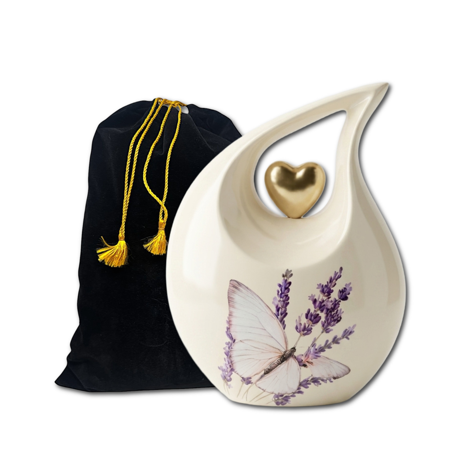 Teardrop Cremation Urn Adult Human Ashes – 200 Cu In Memorial Love Ones Earns