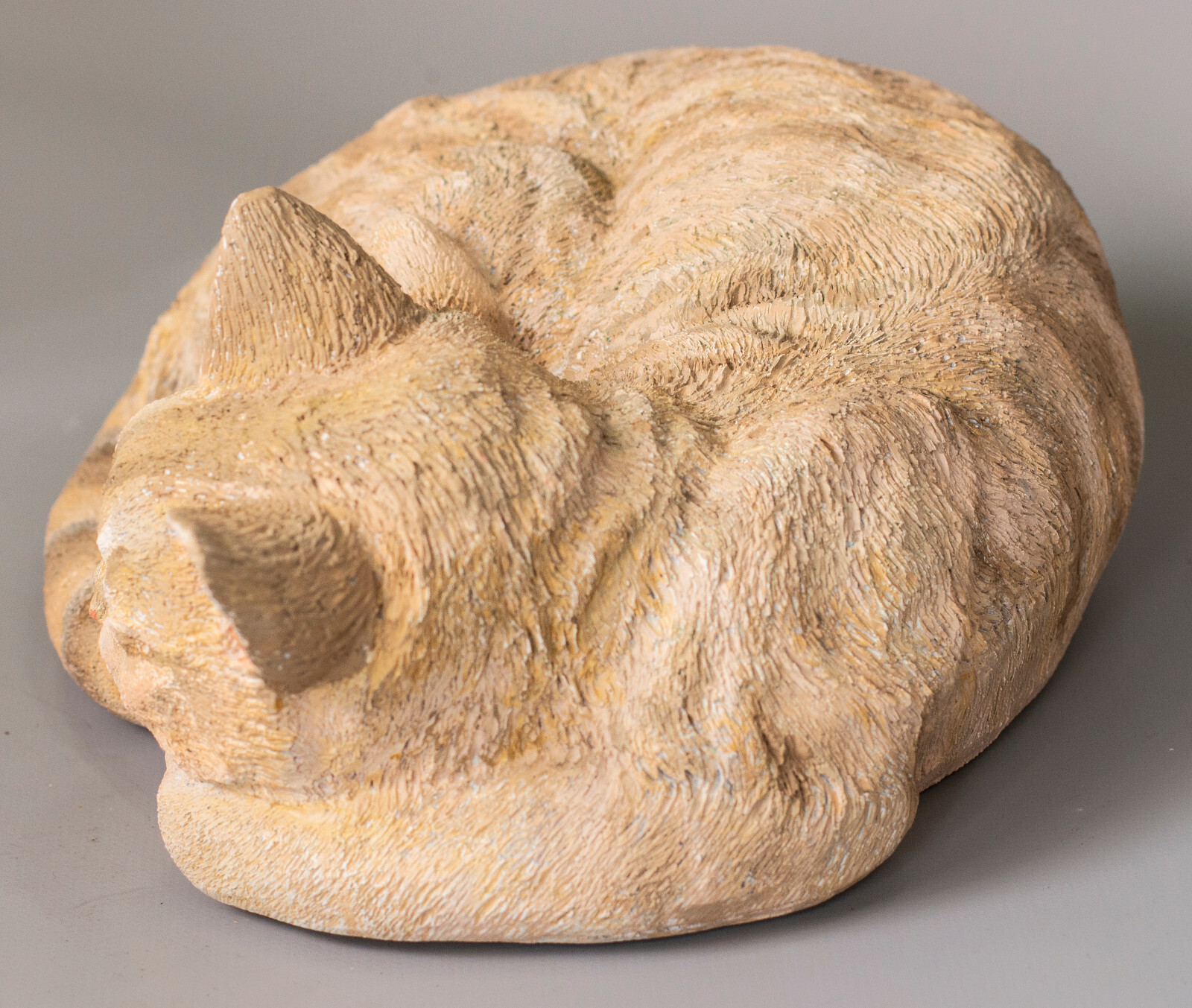 Orange Tabby Cat Urn Memorial Sculpture Pet Ashes Animal Funeral Sympathy Gifts