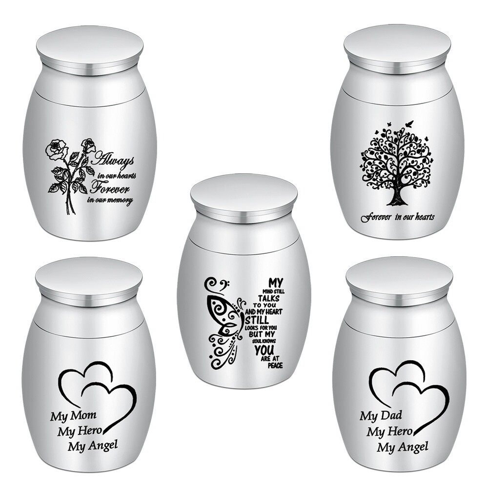1.18 In Small Urn for Human Ashes Mini Cremation Urn Memorial Ashes Urn Keepsake