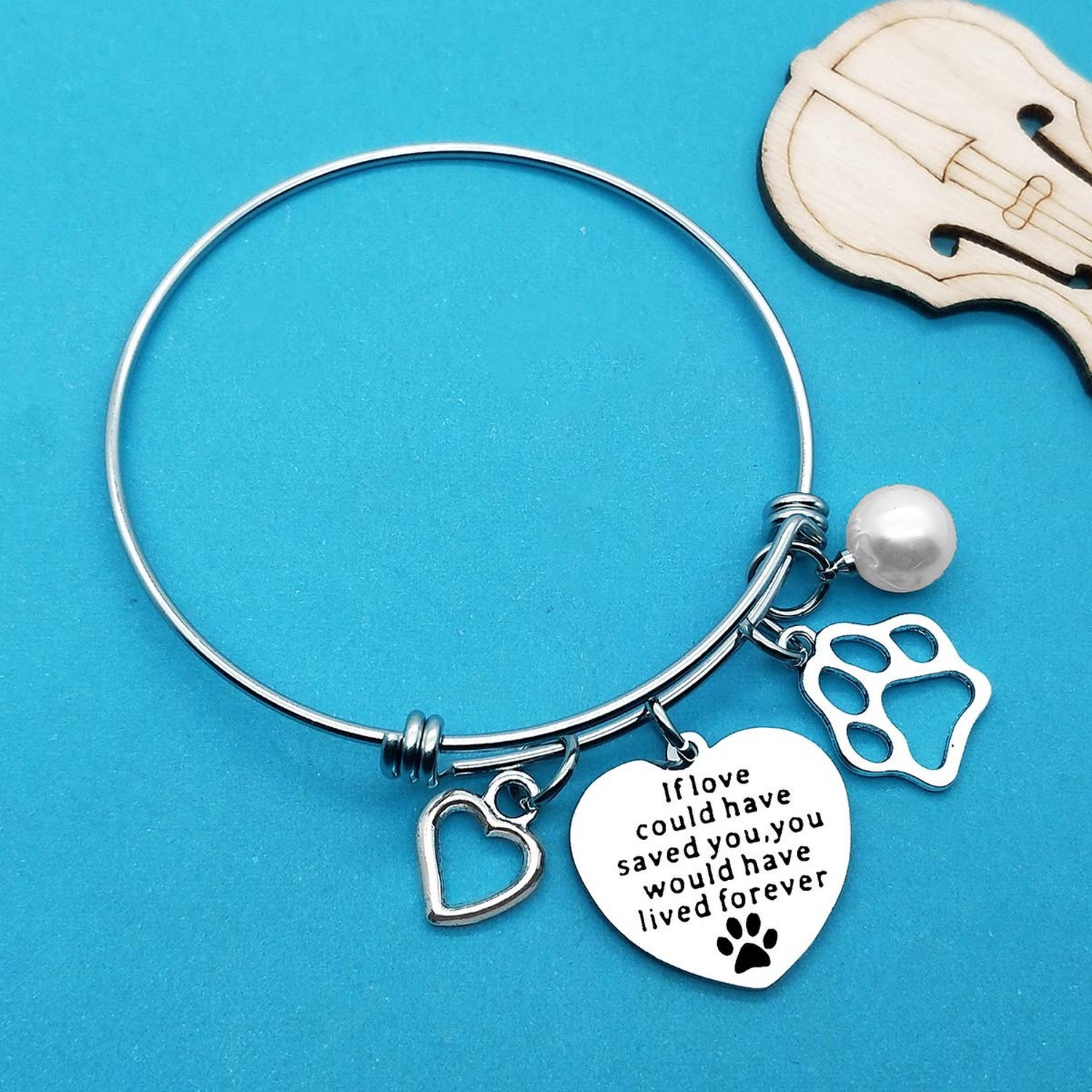 Xiahuyu Pet Memorial Bracelet Gift If Love Could Have Saved You You Would Hav…