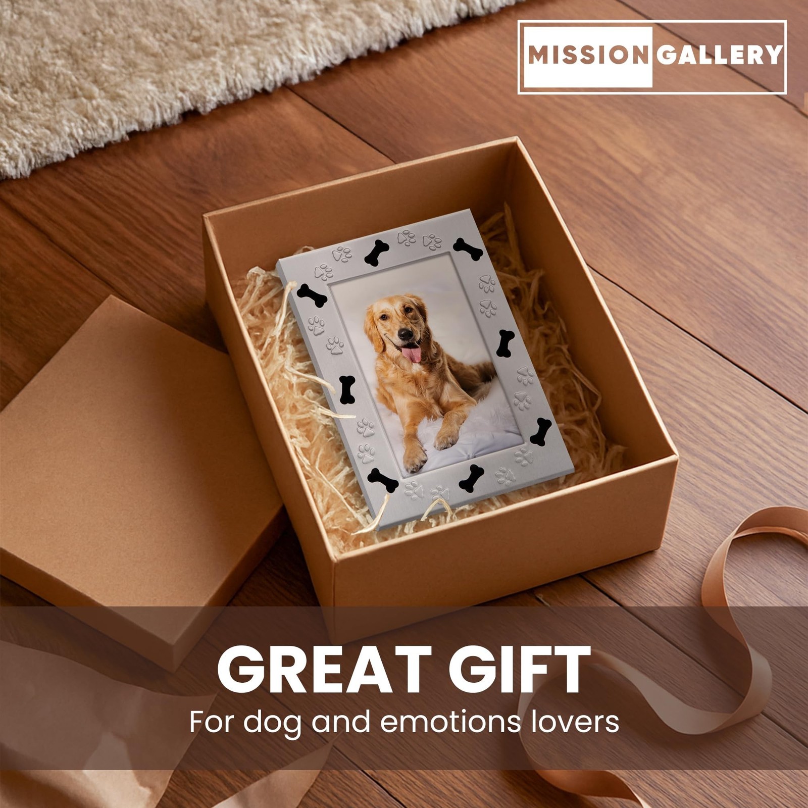 4×6 Dog Picture Frame – Pet Sympathy, Remembrance, Memory, Loss – Cute Memori…