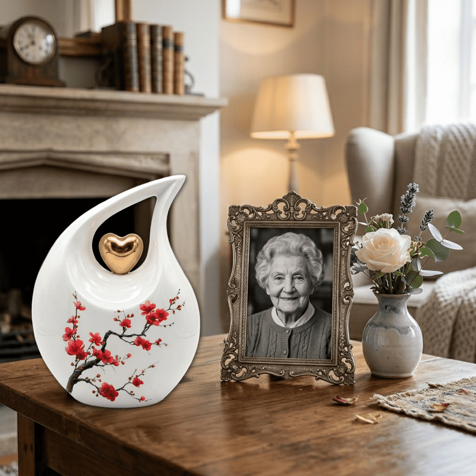 Teardrop Cremation Urn Adult Ashes – 200 Cu In Memorial – for Male & Female