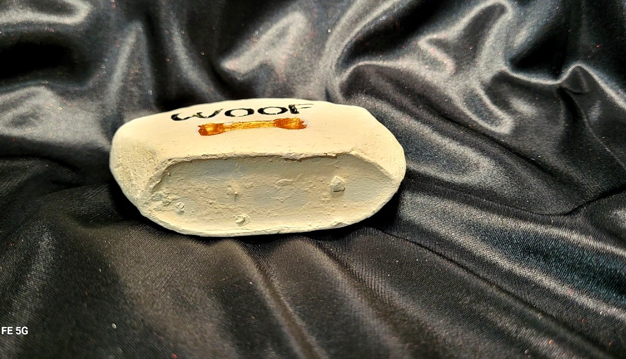 Small Stone Pet Memorial Marker-3×3.25″