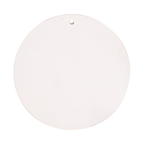 10 Inch Polyresin Memorial Garden Stone, Angel Wings Stepping Round Wings