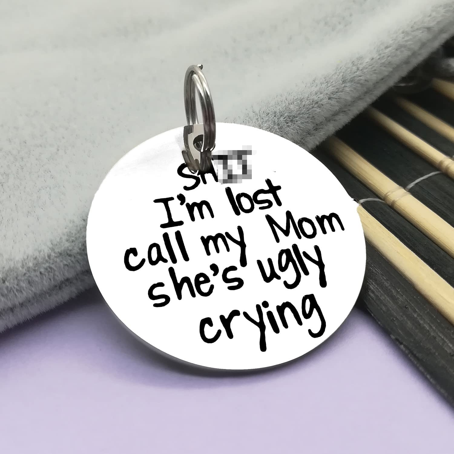 Funny Pet Tag Puppy Pet ID Tags for Cats Owner or Dog Lover Stainless Steel D…