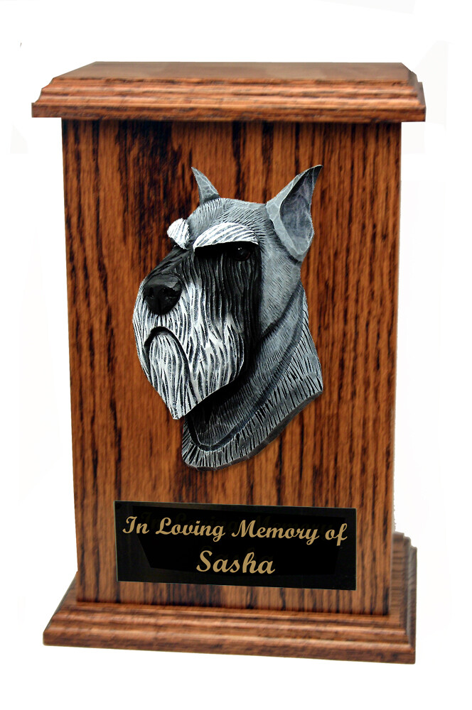 Schnauzer Standard Memorial Urn