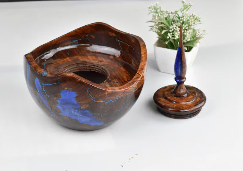 Wooden Urns for Human Ashes Adult Male Female – Cremation Urn Large Wood Urn Box