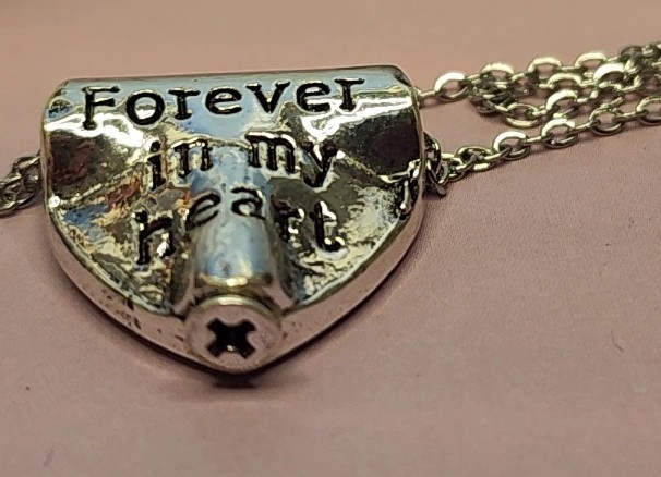 You Left Paw Prints On My Heart Pet Cremation Jewelry