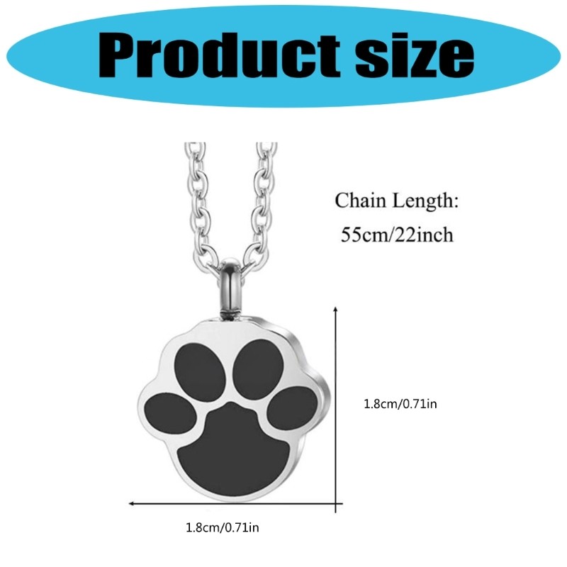 Pet Cremation Jewelry Steel Memory Container Maintenance