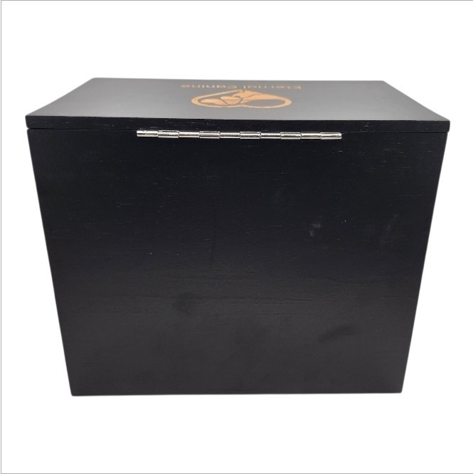 Pet Memorial Urn Wooden Keepsake Box Shadow Box Paw Print Photo Album Set