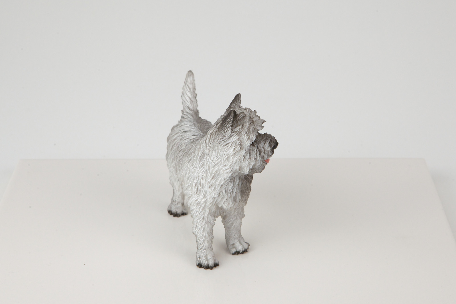 Gray Cairn Terrier Pet Funeral Cremation Urn Avail in 3 Diff Colors & 4 Sizes