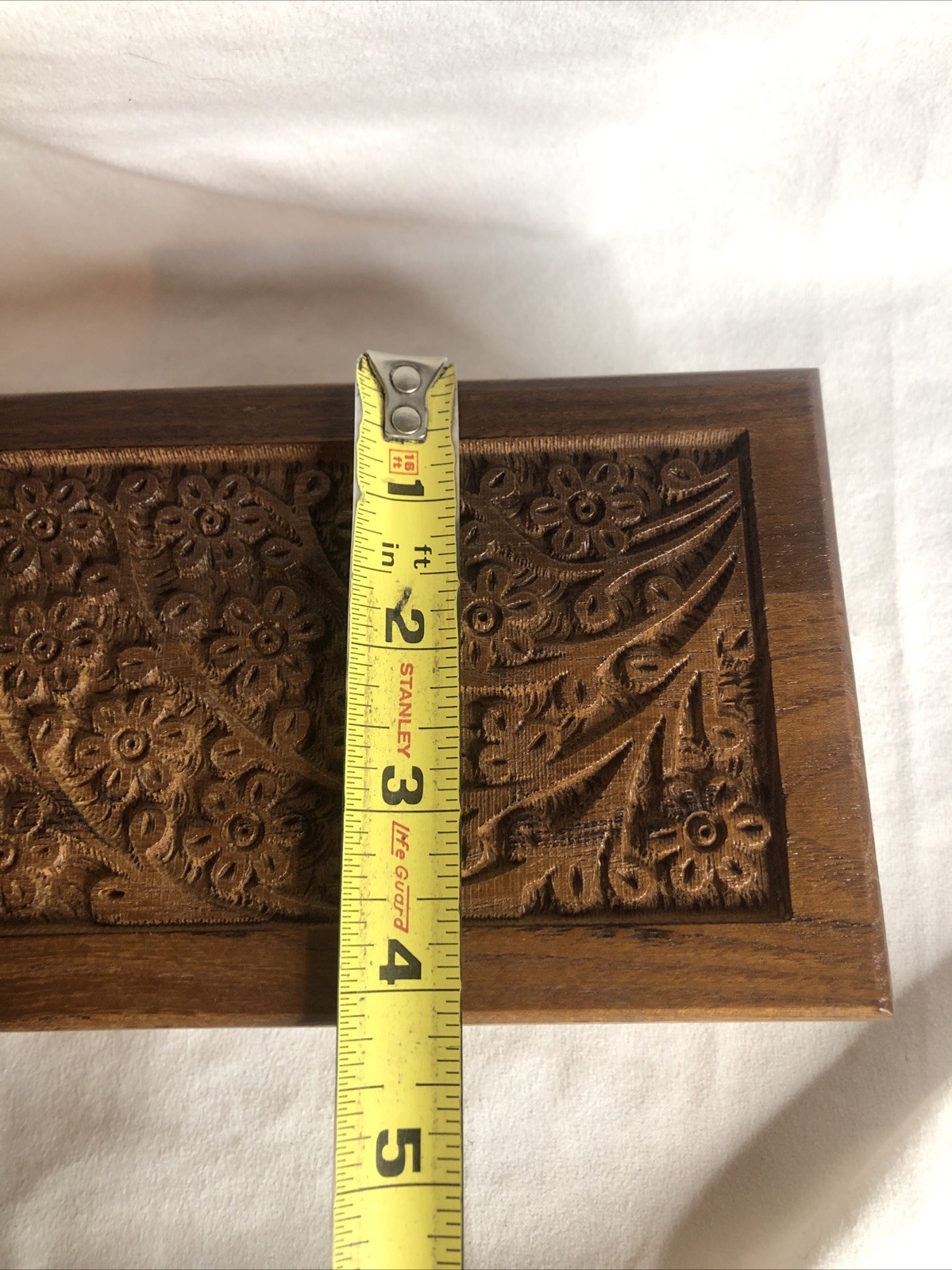 Wooden Urn Box for Human Ashes Cremation Box Decorative 6″x4″ Urn Pet