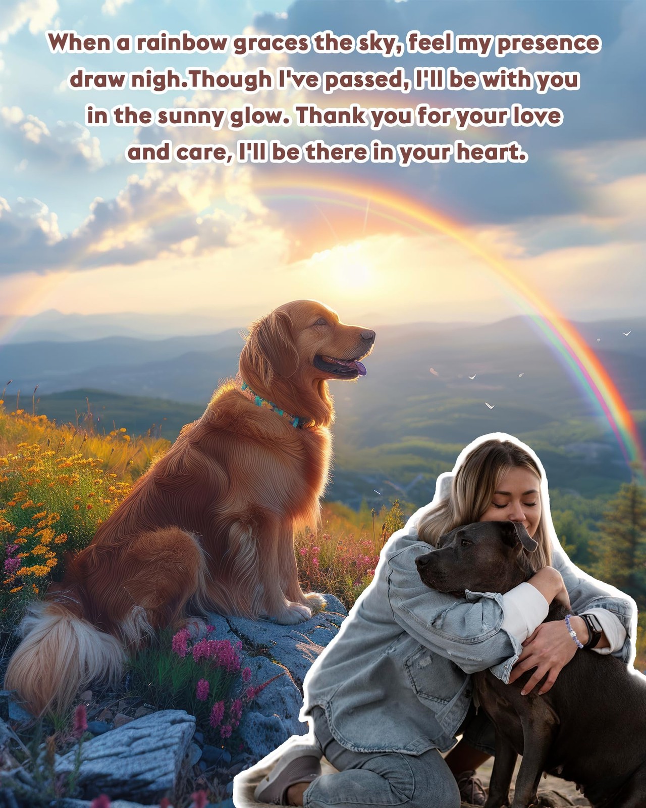 Dog & Cat Pet Loss Memorial Gifts – Sympathy & Bereavement Remembrance Gift