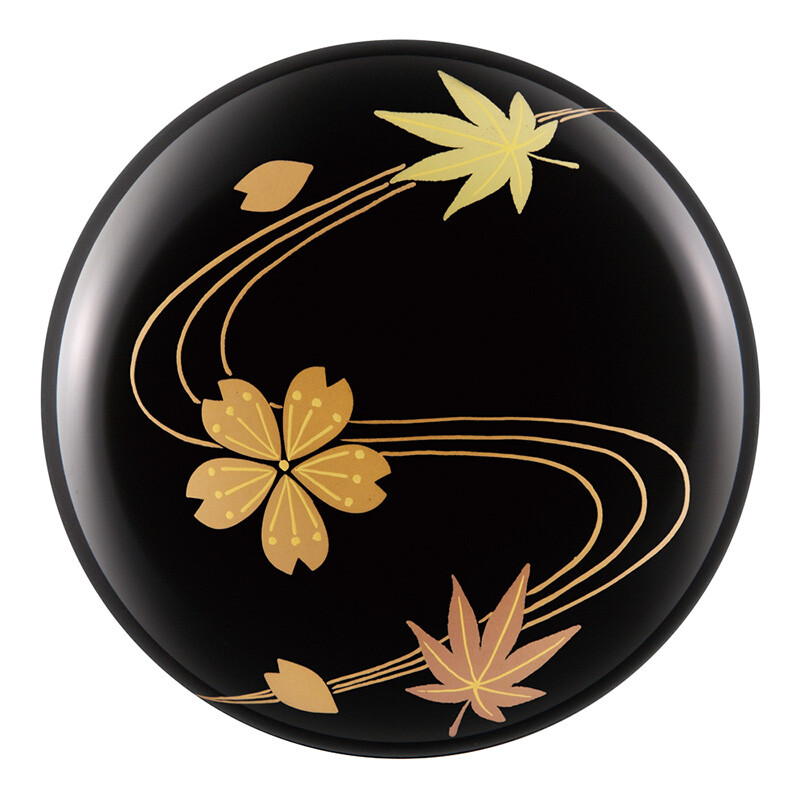 Makie Awase Beauty of the Four Seasons Small Keepsake Urn for Human Ashes