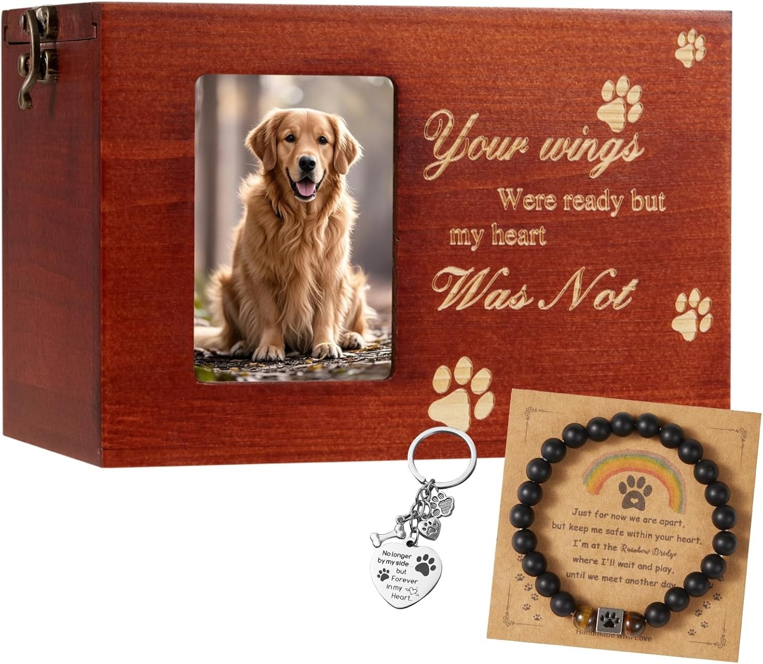 High-Quality Pet Memorial Urn for Large Dogs and Cats – Comforting Keepsake