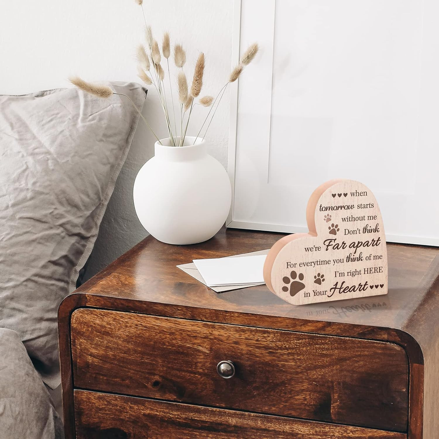 Dog Memorial Gifts for Loss of Dog Cat Sympathy Gift, in Memory of Dogs Cats Gif