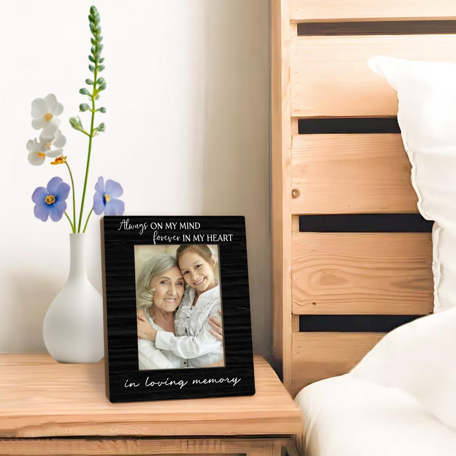 Memorial Gifts Picture Frame 5×7, In Loving Memory Photo Frame, Memorial Gift…