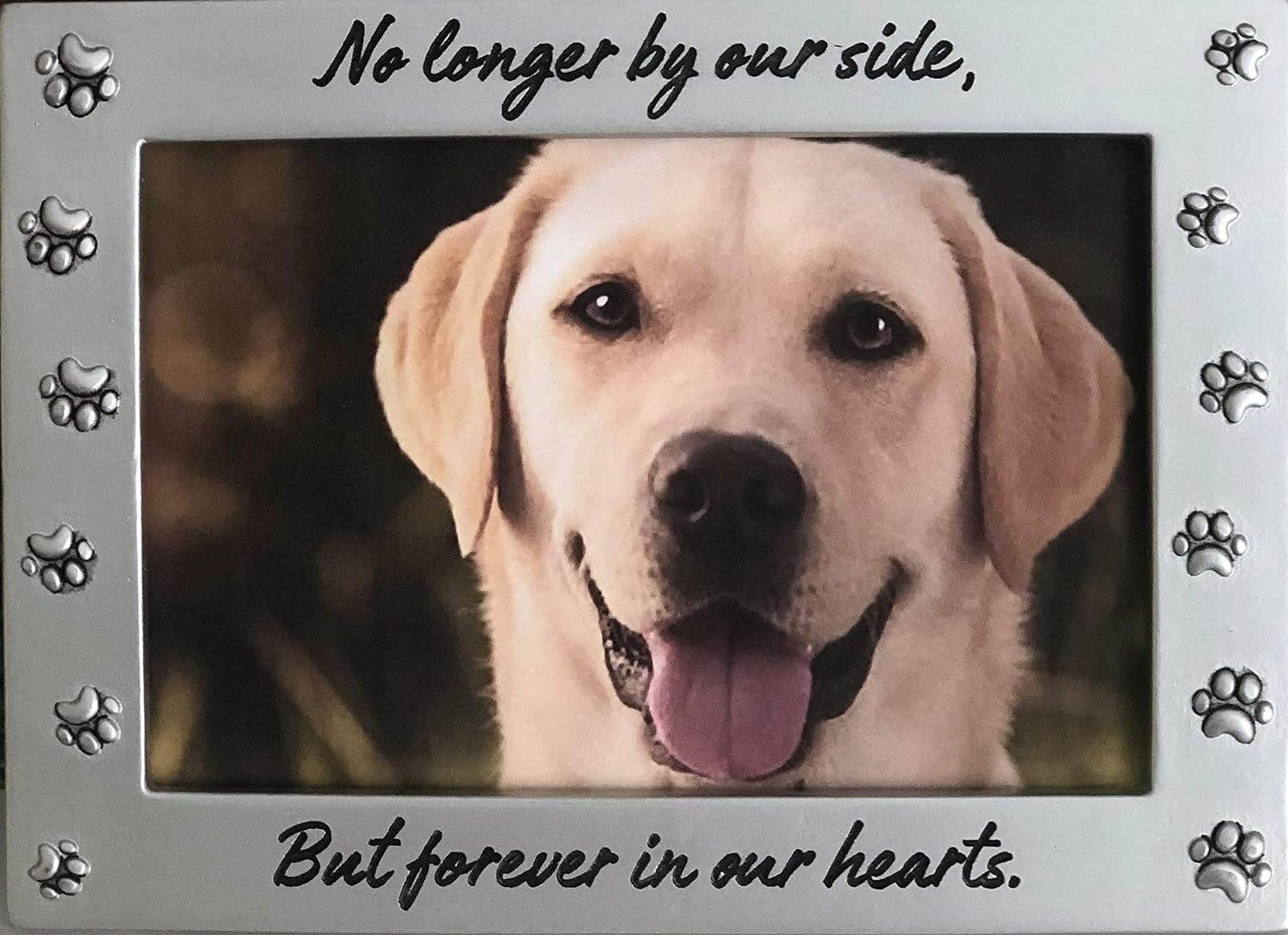 Pet Memorial Picture Frame Keepsake for Dog or Cat, Perfect Loss of Pet Gift for